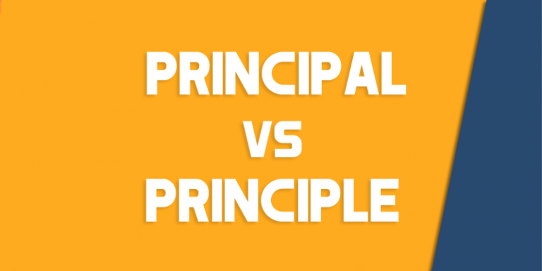 principal vs principle