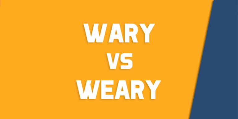 How To Use Weary